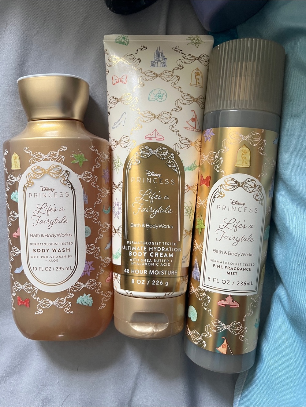 Bath and body works life is a fair tail set